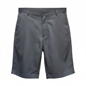 Calvin Klein Men’s Flat Front Gray Cotton Casual Shorts Size 36